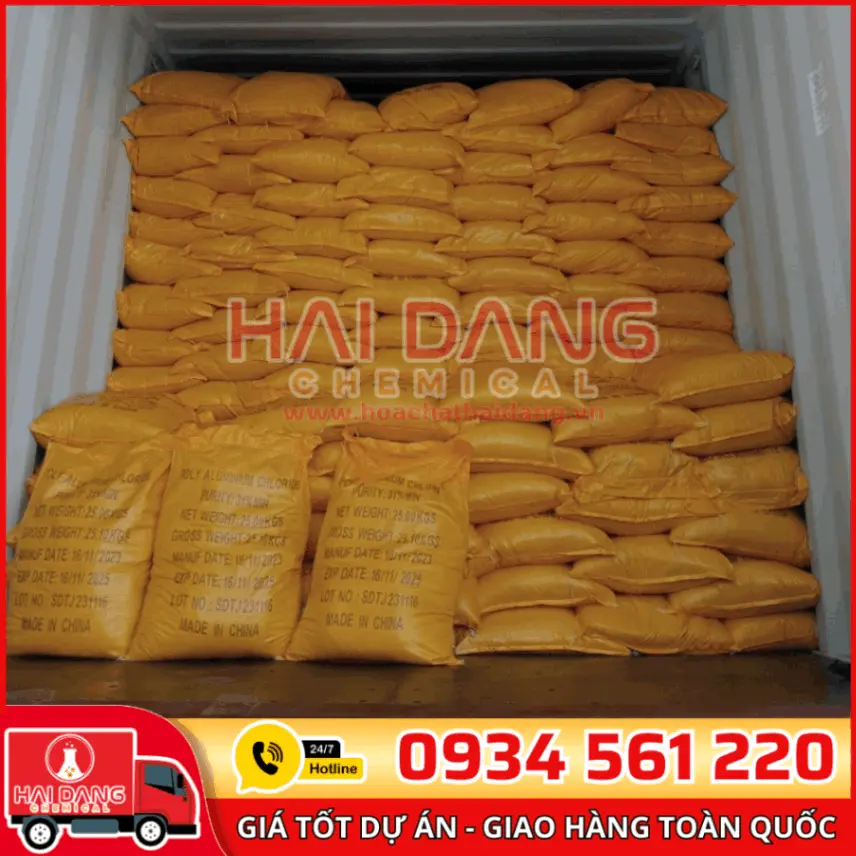 Poly Aluminium Chloride Trung Quốc PAC 31%