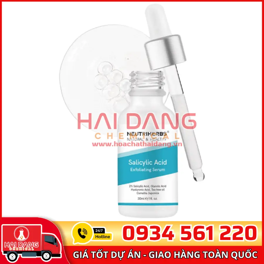 Salicylic Acid Trung Quốc – Hoạt Chất Tẩy Tế Bào Chết, Trị Mụn