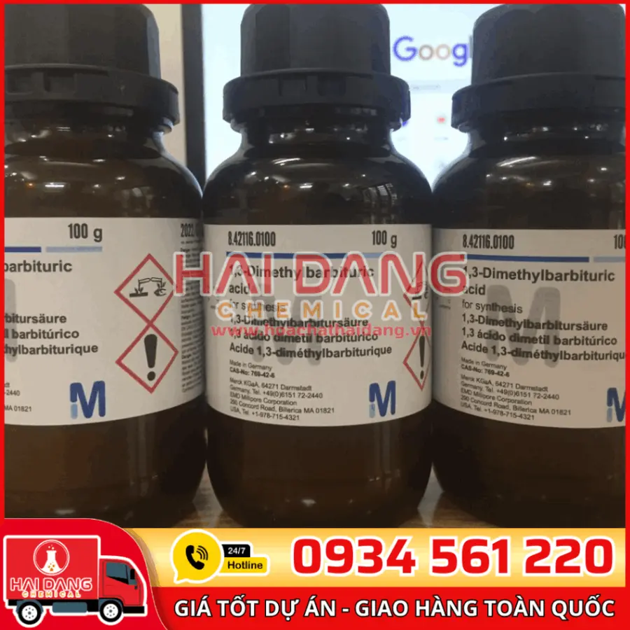 1,3-Dimethylbarbituric acid lọ 100g - Merck