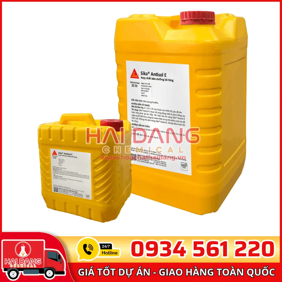 Sika Antisol S – Hợp Chất Bảo Dưỡng Bê Tông Gốc Dung Môi Hiệu Quả