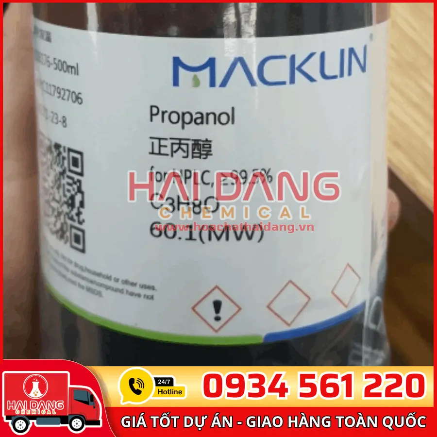 Propanol HPLC 500ml – Macklin 