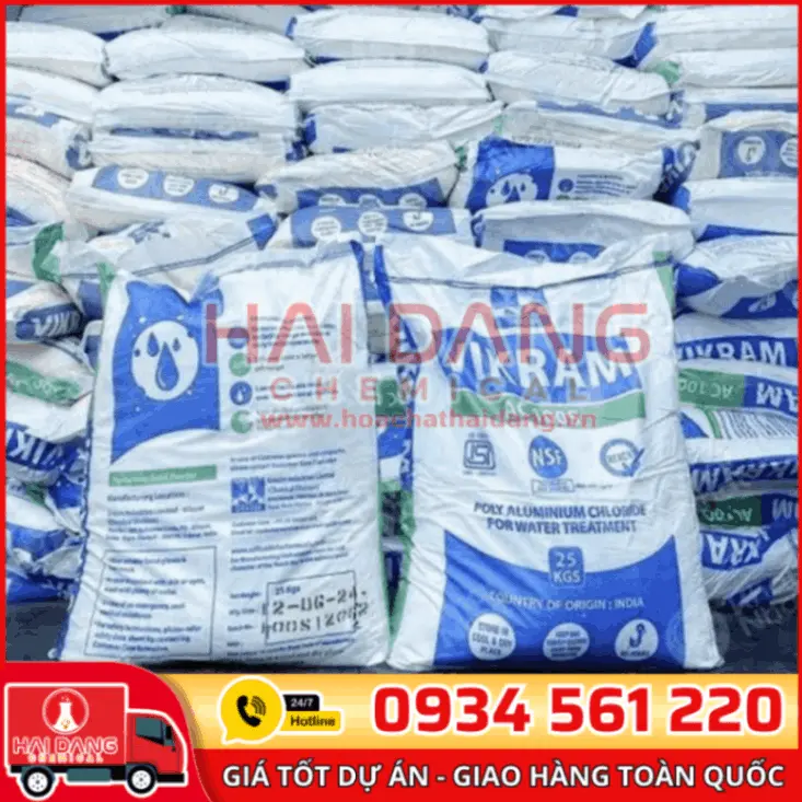 Poly Aluminium Chloride PAC Vikram Ấn Độ 31%
