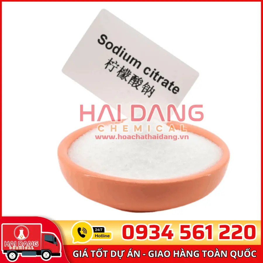 Sodium Citrate Trung Quốc Bao 25kg