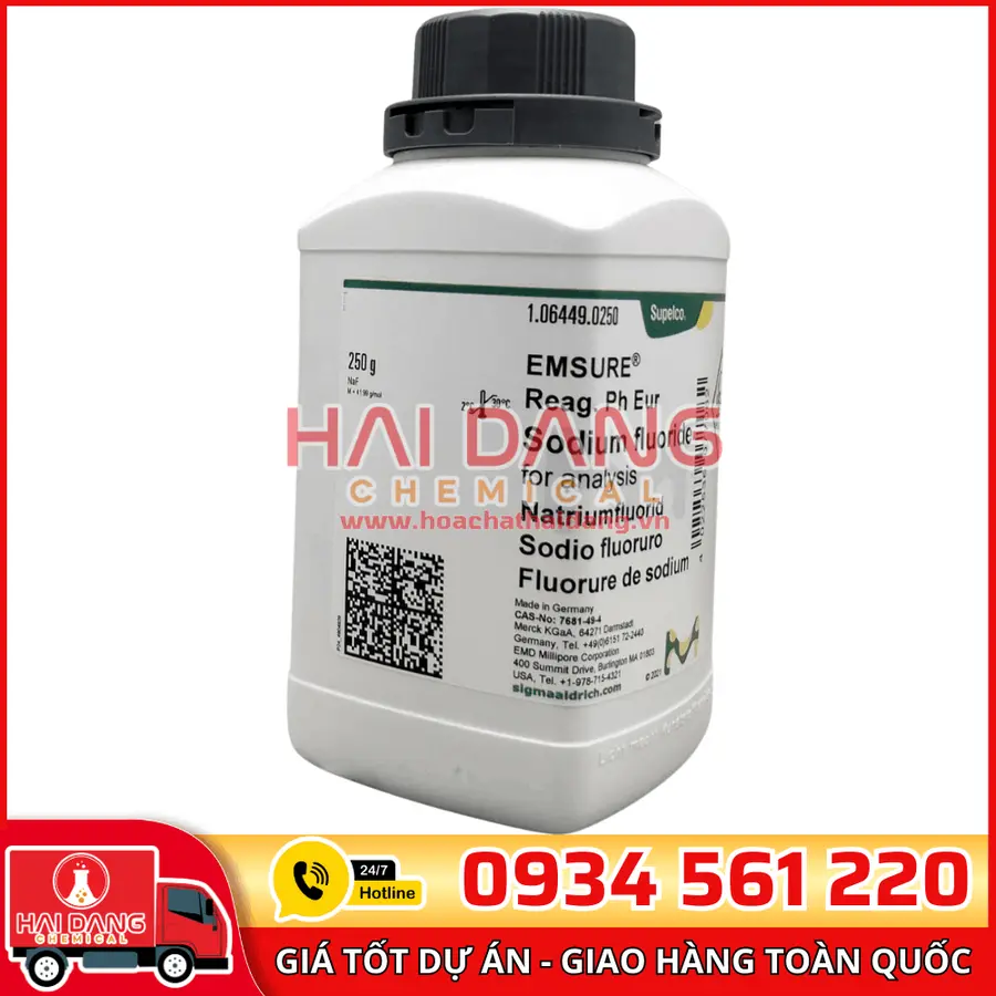 Sodium Fluoride lọ 250g - Merck