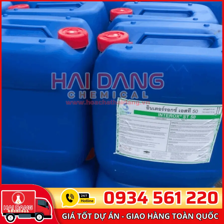 Hydrogen Peroxide 35% Thái Lan – Oxy Già Công Nghiệp