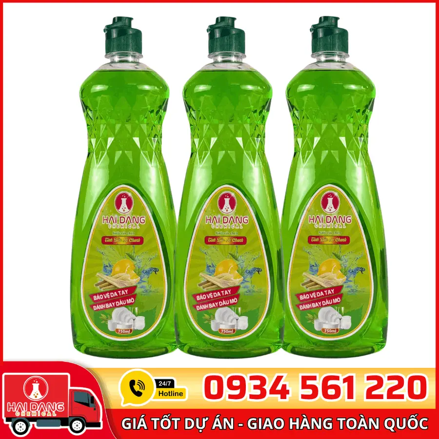 Nước Rửa Chén Hải Đăng Hương Sả Chanh Việt Nam