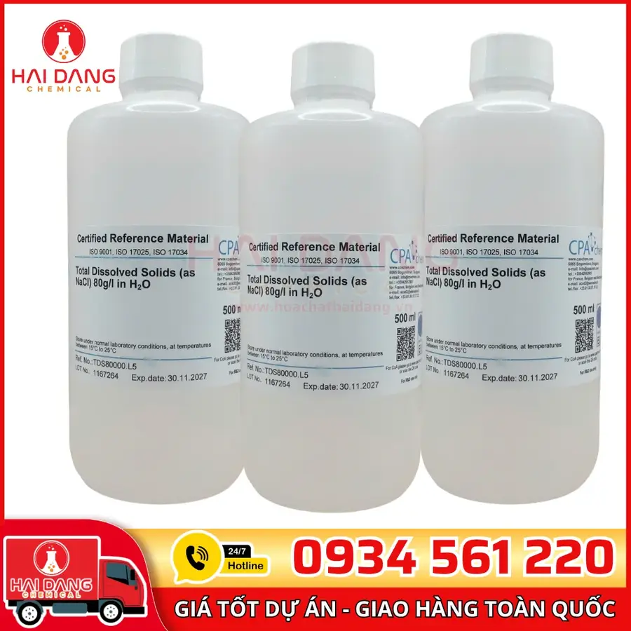 Dung Dịch Chuẩn TDS 40g/L (as NaCl) 500mL – CPAchem