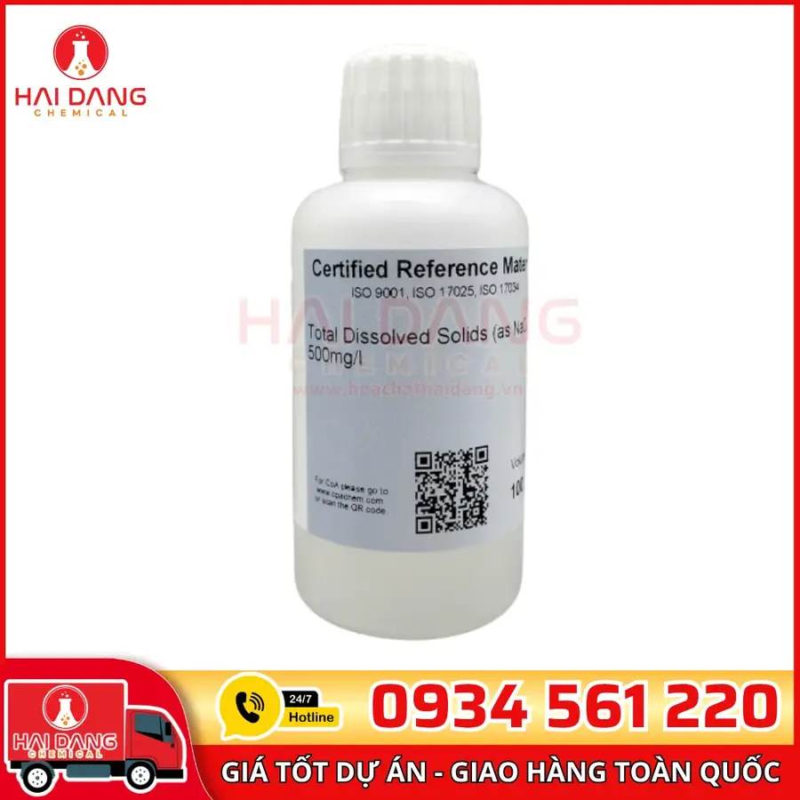 Dung Dịch Chuẩn TDS 500mg/L (as NaCl) 500mL – CPAchem