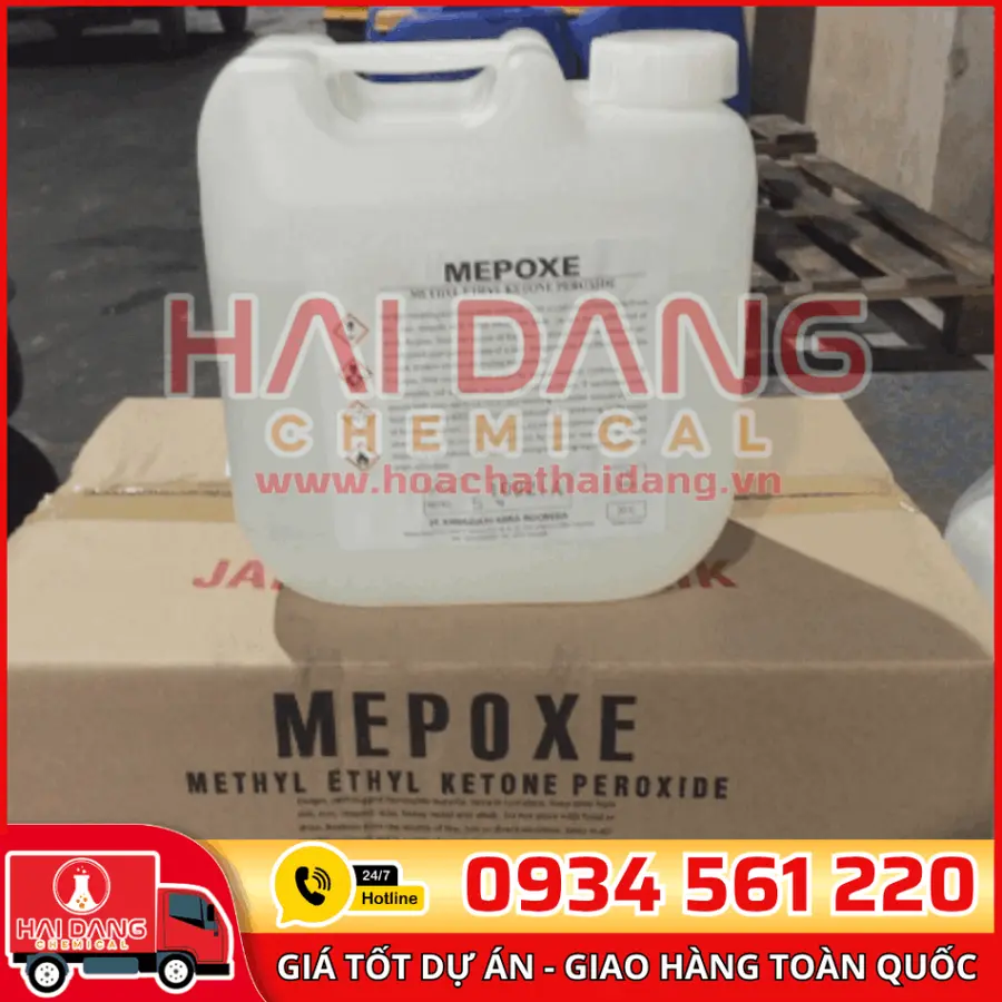 Butanox C₈H₁₈O₆ Indonesia – Xúc Tác Đóng Rắn Nhựa Polyester