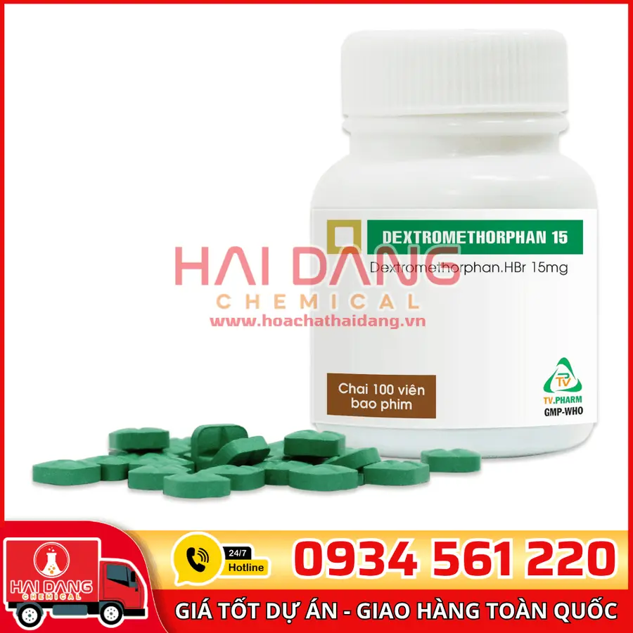 Dextromethorphan HBr Ấn Độ – Nguyên Liệu Chống Ho Cao Cấp