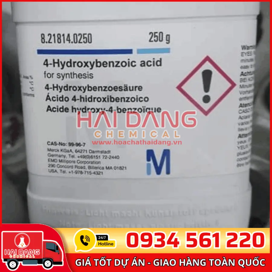 4-Hydroxybenzoic acid lọ 250g - Merck