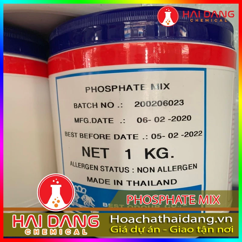 Phụ Gia Tạo Giòn Dai Cho giò Chả Phosphate Mix Thái Lan