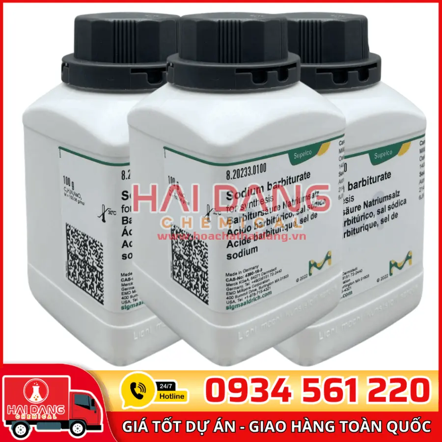 Sodium Barbiturate lọ 100g - Merck