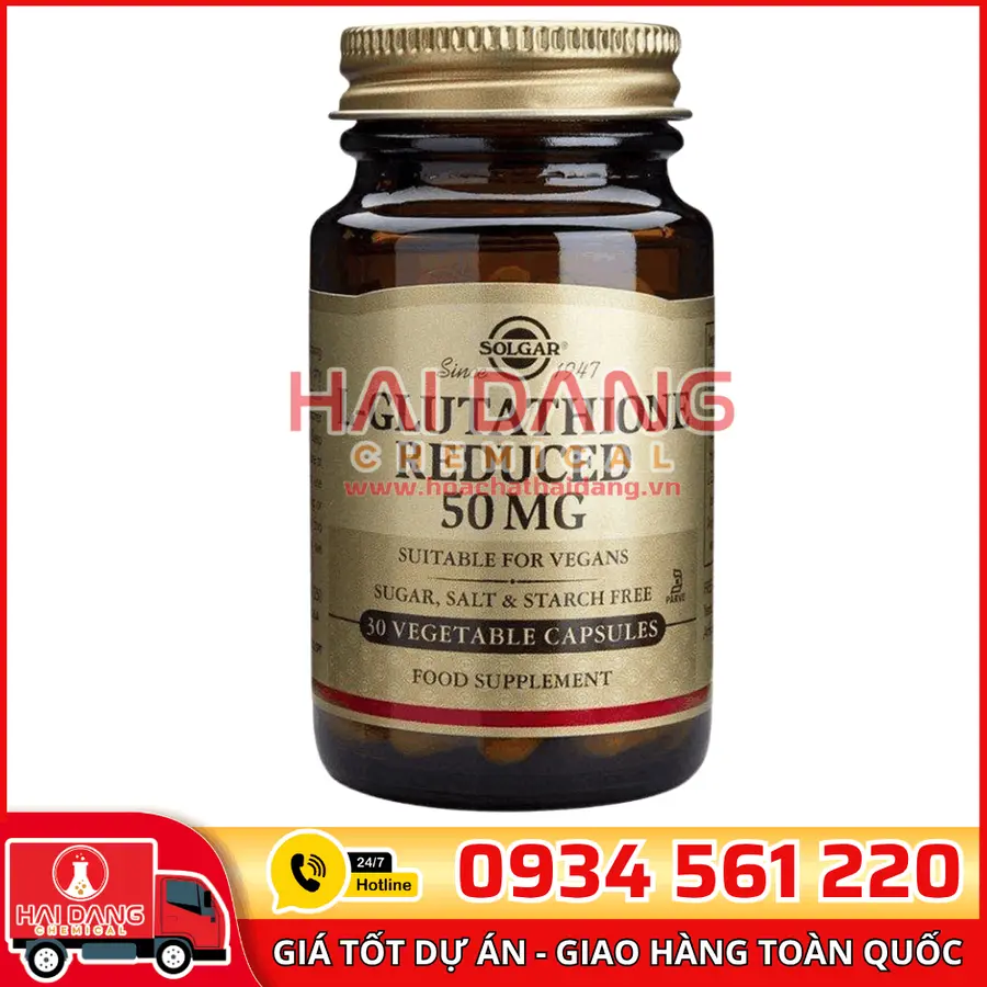 L-Glutathione Reduced – Chống Oxy Hóa, Làm Trắng Da Hiệu Quả