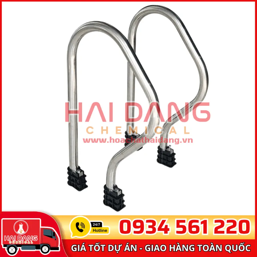Tay Vịn Hồ Bơi Emaux ARV Inox 304 Nhập Khẩu Cao Cấp