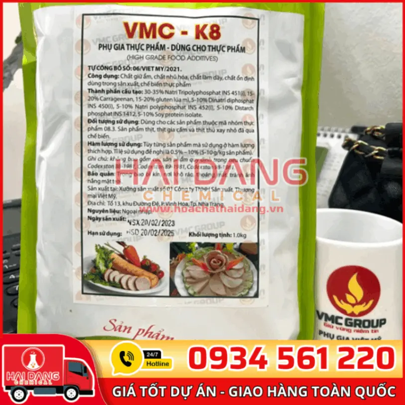 VMC K8 Gói 1kg Việt Nam
