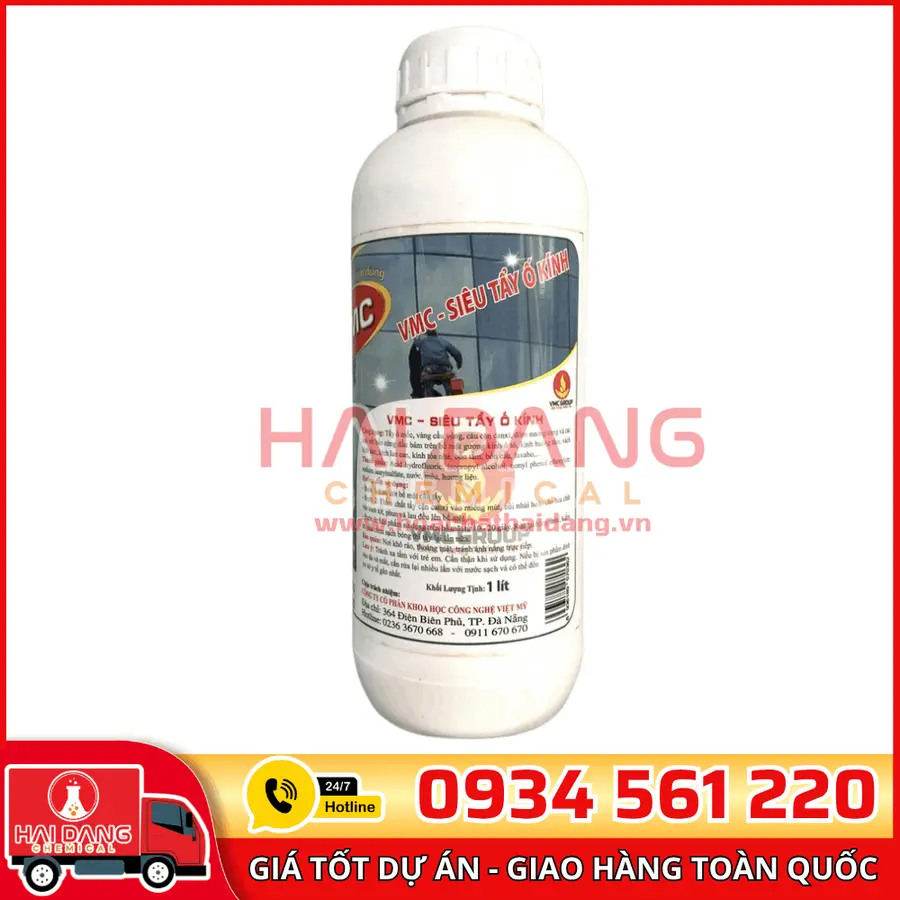 Tẩy Ố Kính Vmc Việt Nam Chai 1 Lít