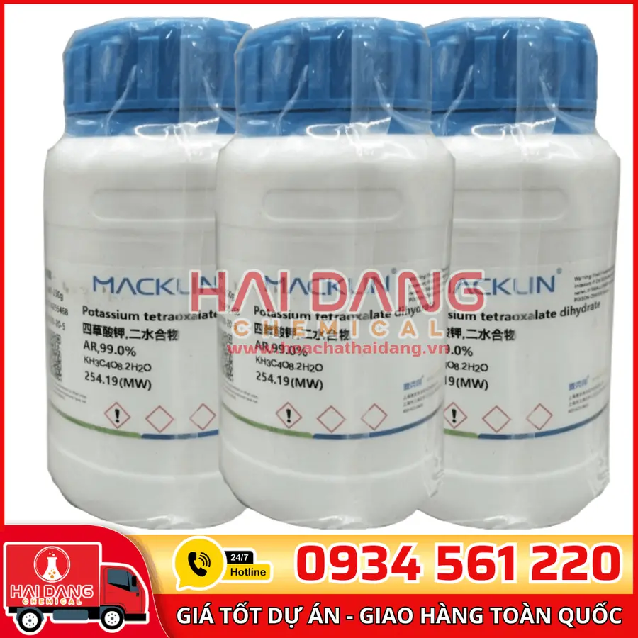 Potassium tetraoxalate dihydrate AR 99% 250g - Macklin