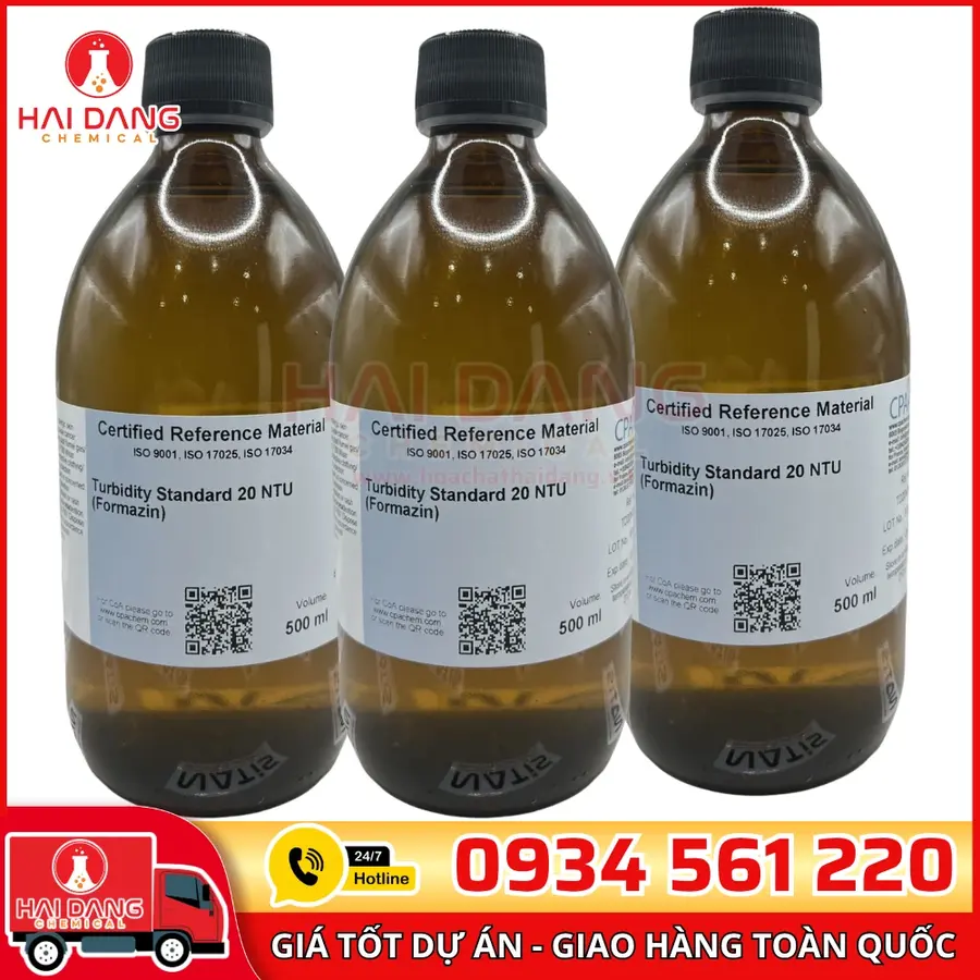 Dung Dịch Chuẩn Độ Đục 20 NTU CPAchem 500mL