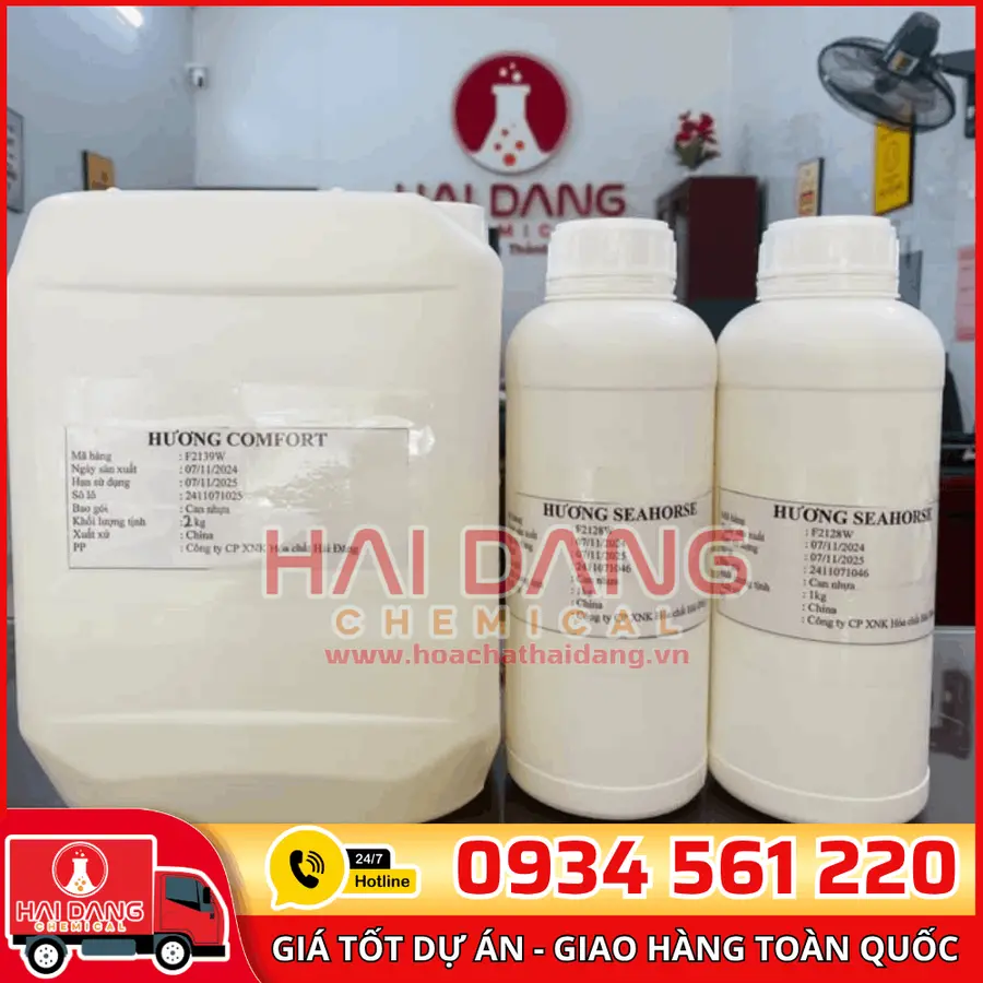 Hương Comfort – Hương Thơm Dễ Chịu Cho Nước Giặt, Xả Vải