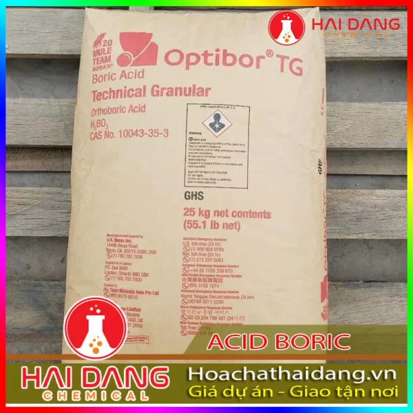 Hóa Chất Xi Mạ Acid Boric H3BO3