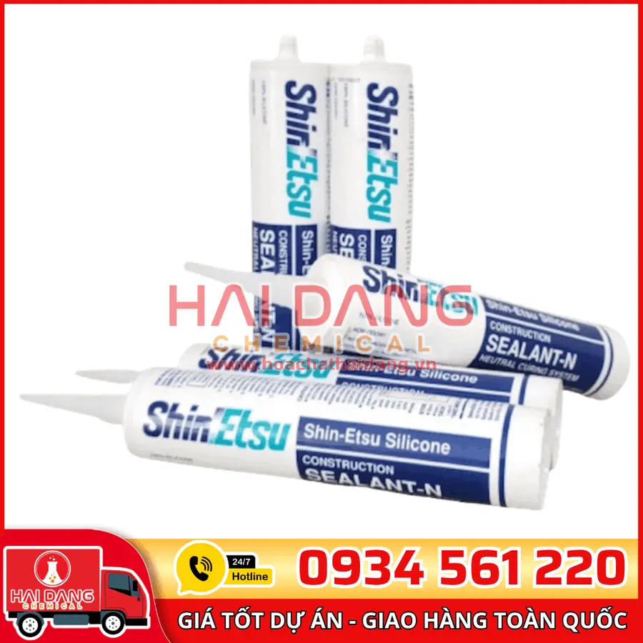 Keo Silicone Shin-Etsu Sealant N – Dán Mạch Gạch, Chống Thấm Nhật Bản