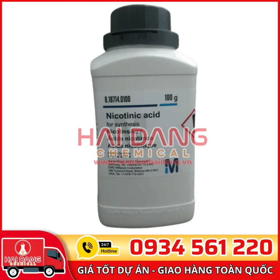 Nicotinic acid lọ 100g - Merck