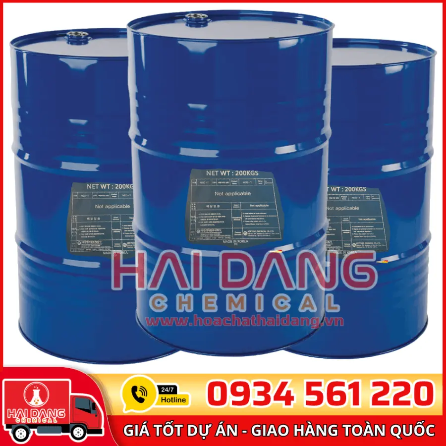Dioctyl Terephthalate (DOTP) C24H38O4 Hàn Quốc (Aekyung) 200KG