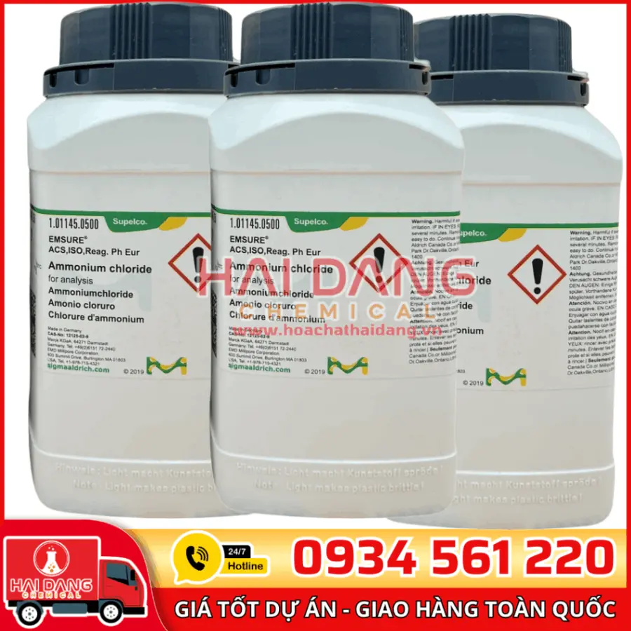 Ammonium chloride lọ 500g - Merck