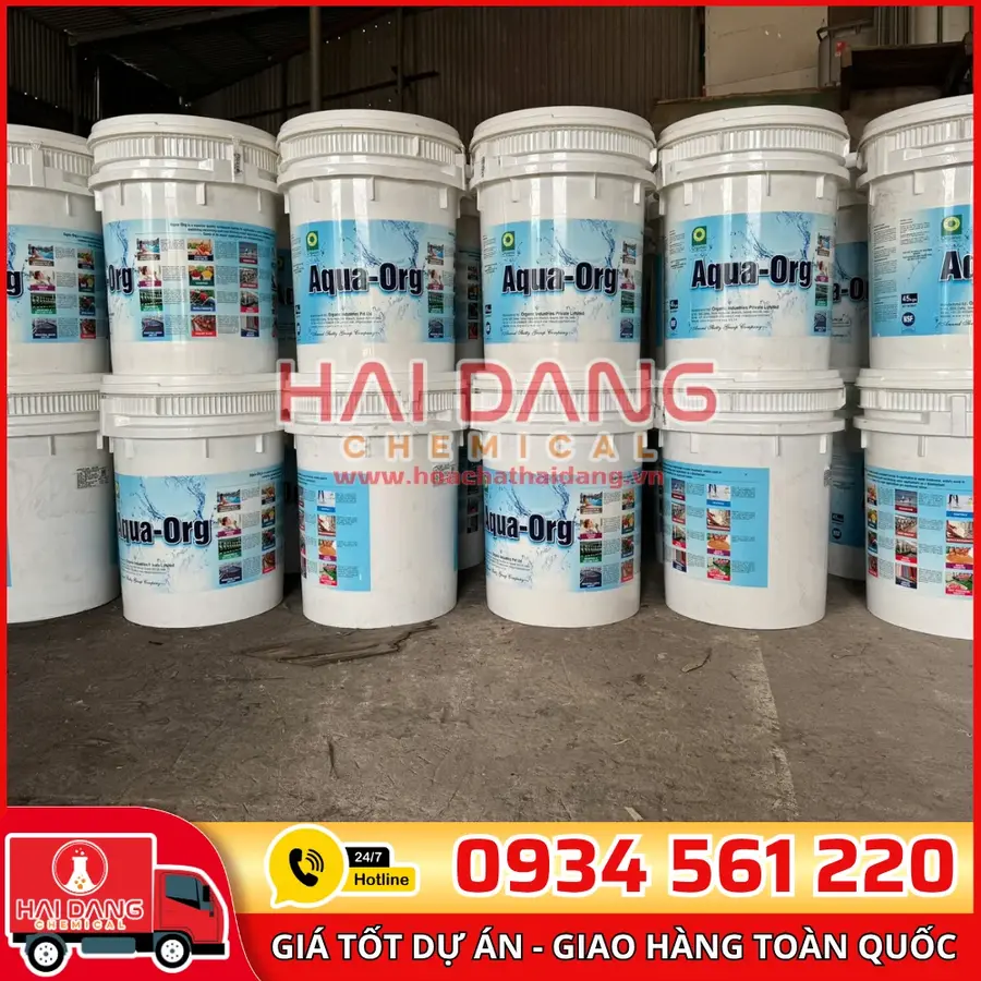 Clorin Aqua ORG 70% Ấn Độ – Hóa Chất Hồ Bơi Giá Tốt