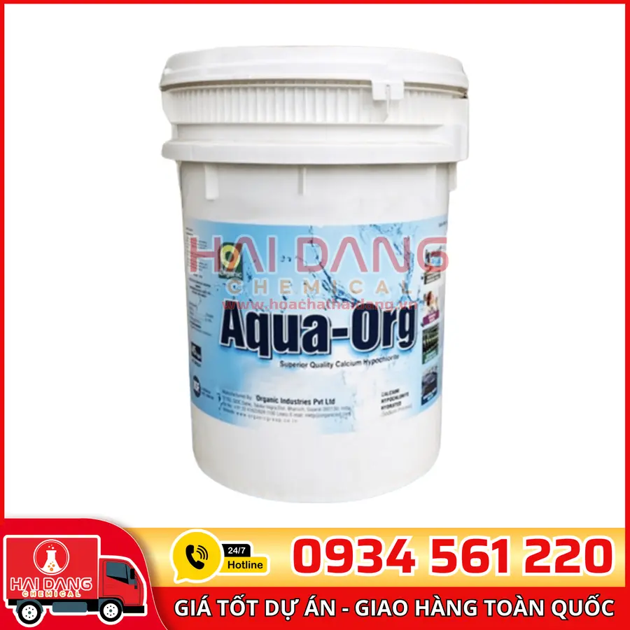 Chlorine Aqua Org 70% Ca(ClO)2 Ấn Độ