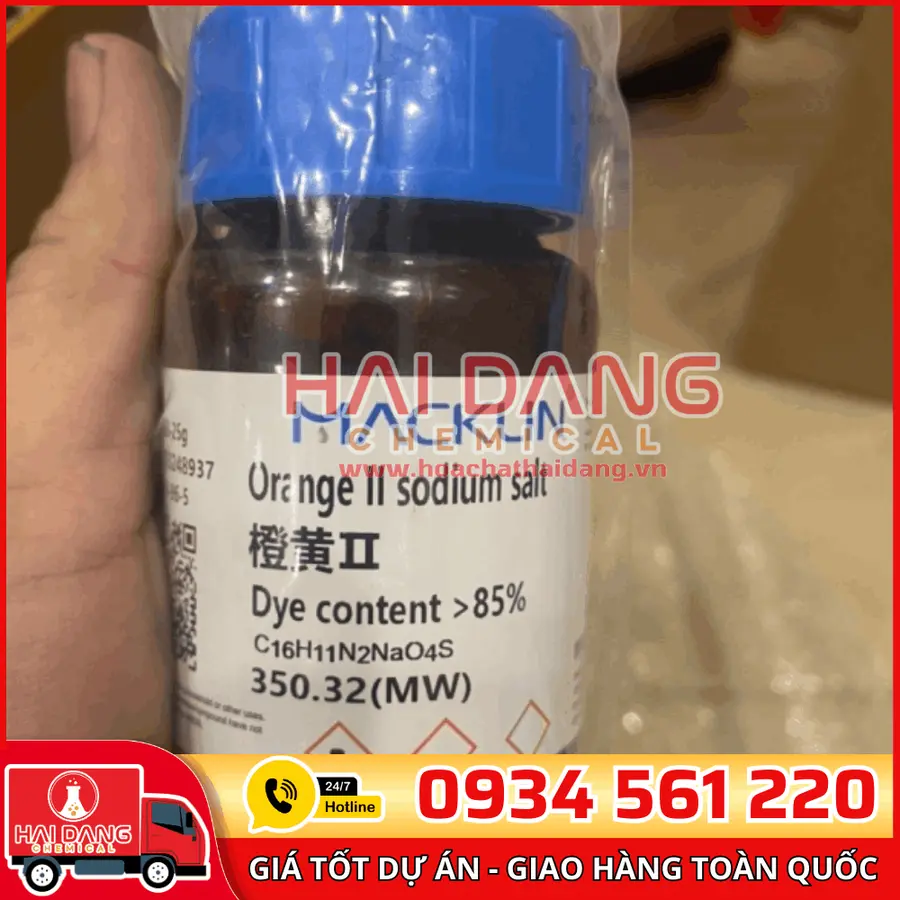 Orange II sodium salt 25g - Macklin