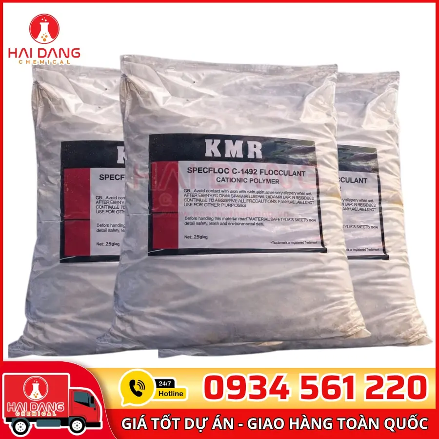 Polymer Cation C1492 Giá Rẻ – Trợ Lắng Xử Lý Nước Hiệu Quả
