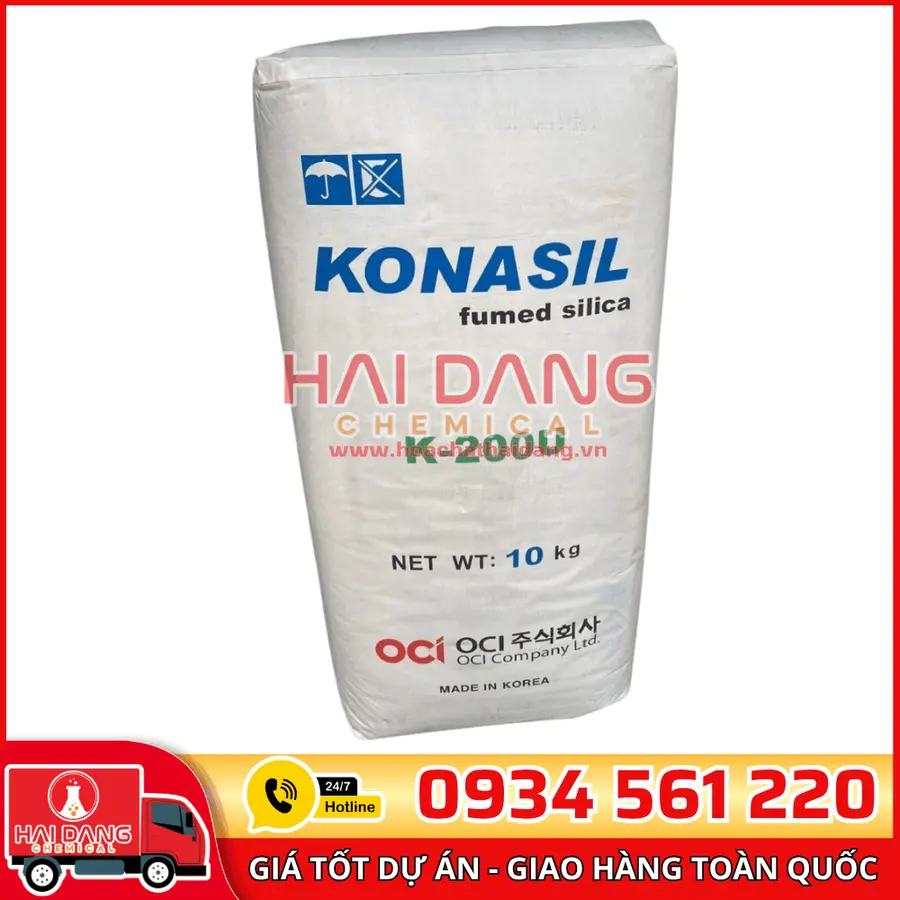 Aerosil Hàn Quốc – Silica Làm Đặc & Ổn Định Kem Mỹ Phẩm