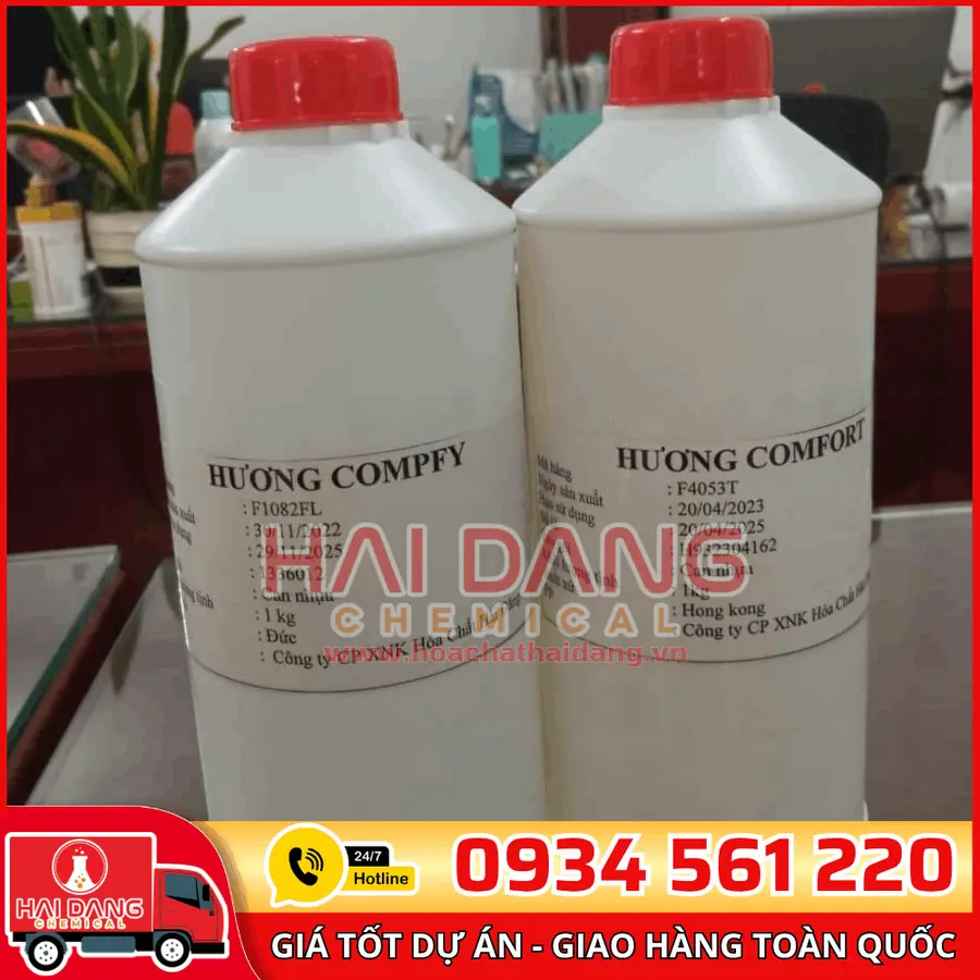 Hương Comfort – Hương Thơm Dễ Chịu Cho Nước Giặt, Xả Vải