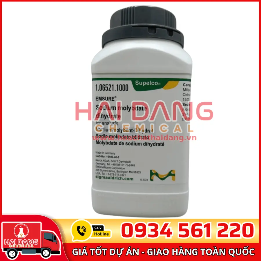 Sodium Molybdate Dihydrate lọ 1kg - Merck
