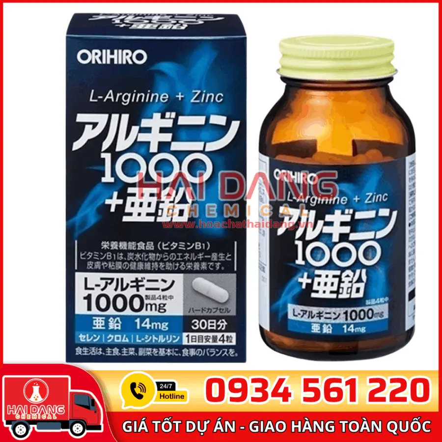 L-Arginine HCl Trung Quốc – Nguyên Liệu Dược Dạng Bột Tinh Khiết