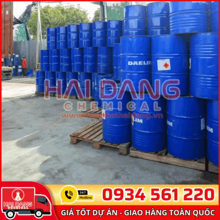 Dung Môi EA Ethyl Acetate C4H8O2 Trung Quốc