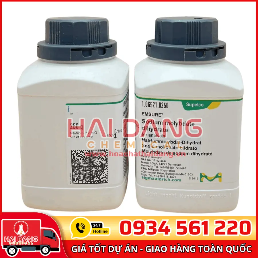 Sodium Molybdate Dihydrate lọ 250g - Merck
