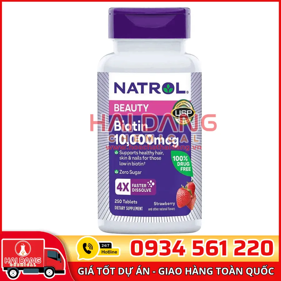 Biotin Vitamin B7 Trung Quốc – Nguyên Liệu Dược Phẩm Chất Lượng