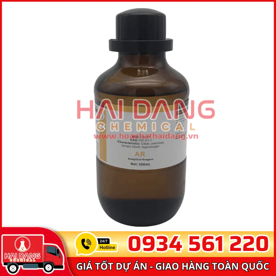 Di Ethylen lycol, lọ 500g - hãng Xilong