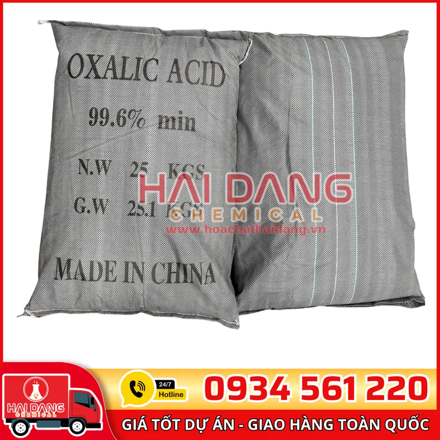 Acid Oxalic C₂H₂O₄ Trung Quốc