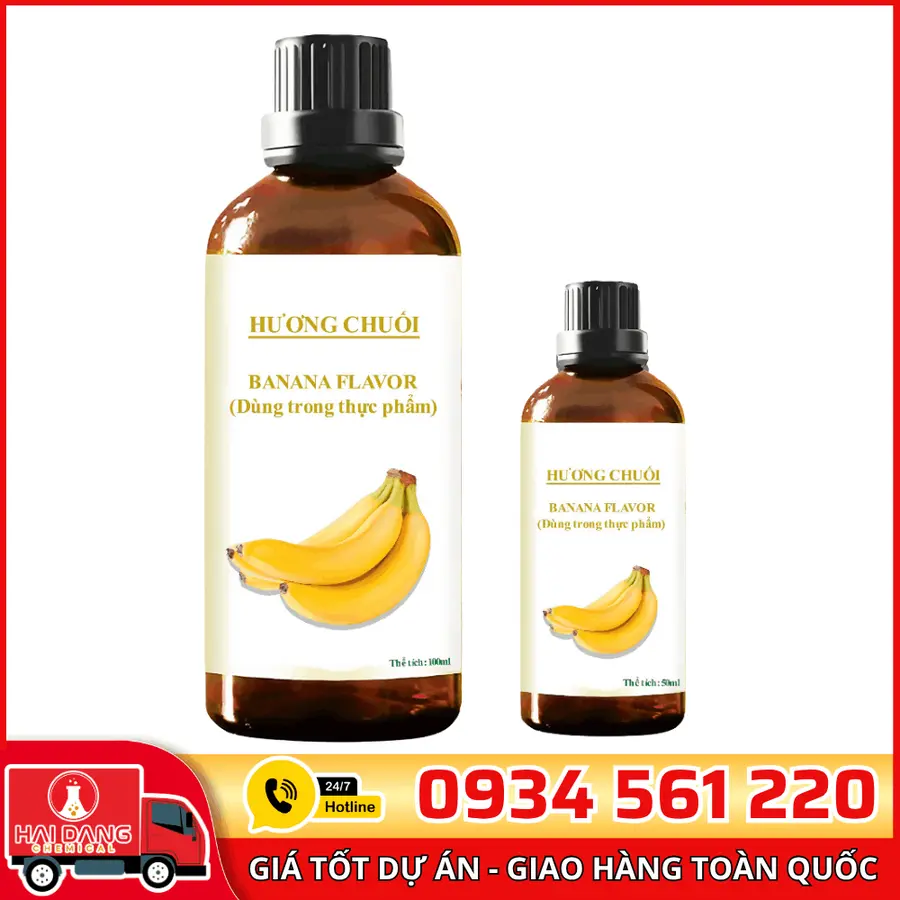 Hương Dầu Chuối Dạng Bột 