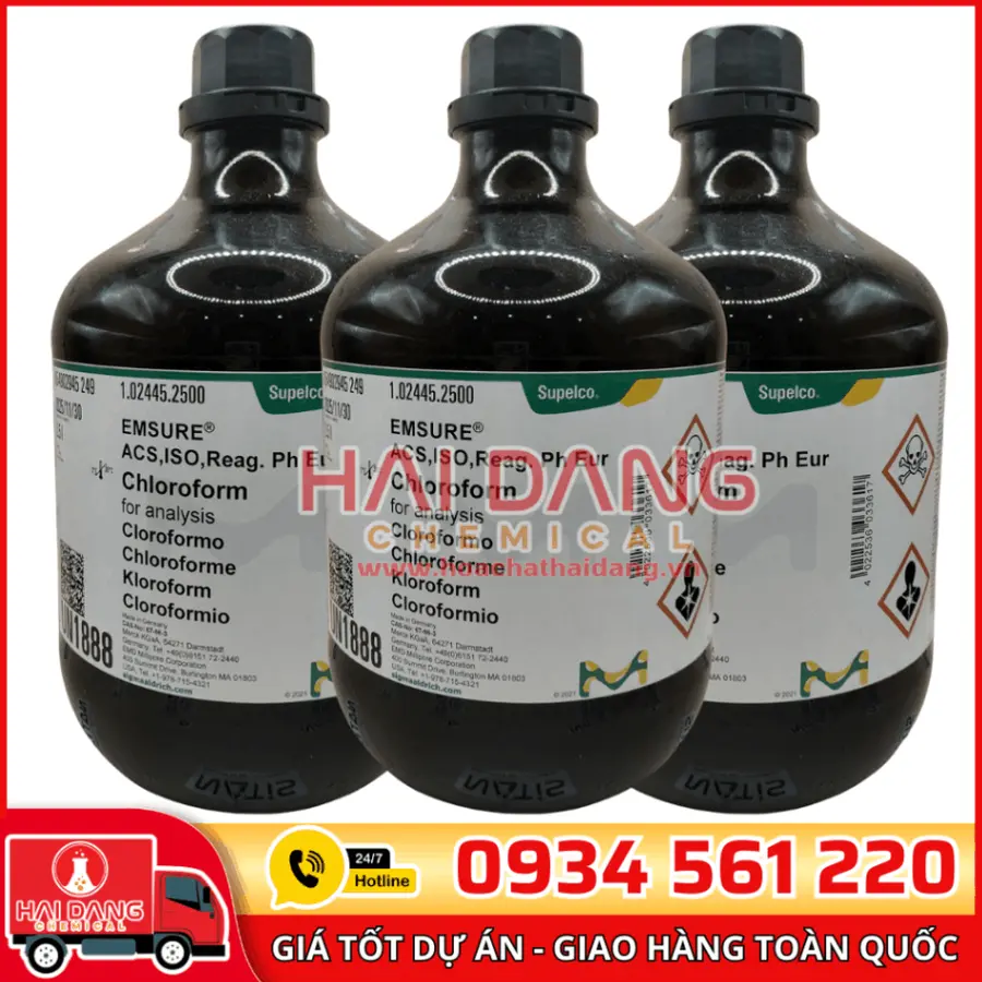 Chloroform lọ 2,5L - Merck
