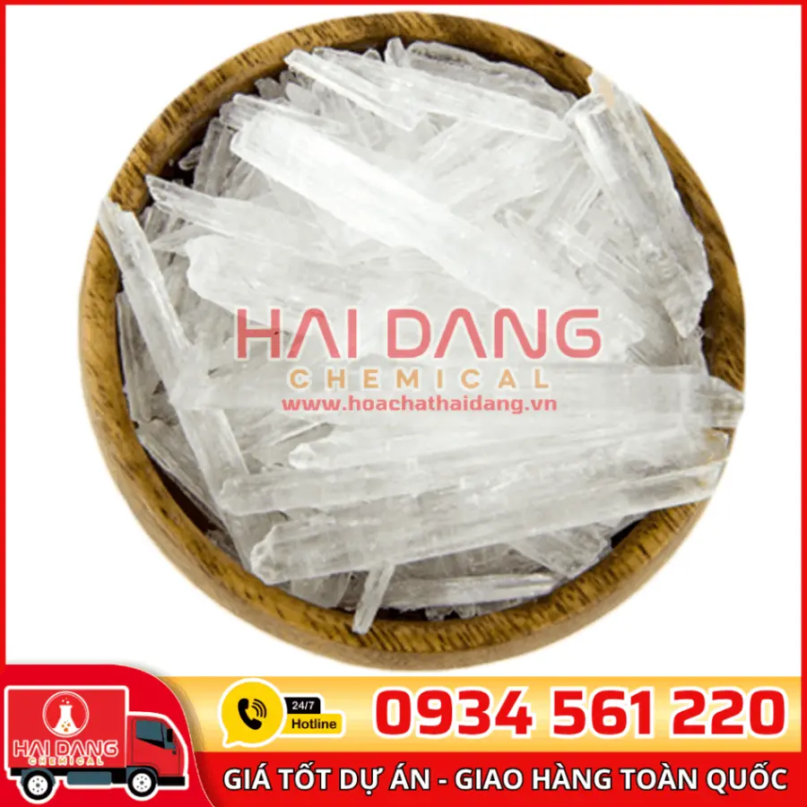 Menthol Crystals Trung Quốc – Tinh Thể Bạc Hà Nguyên Chất