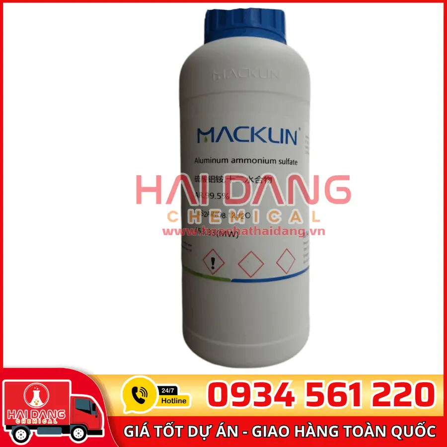 Aluminum ammonium sulfate 500g – Macklin