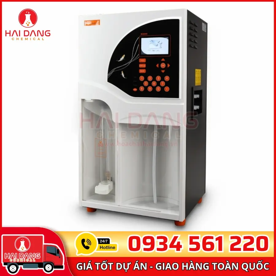 Bộ thiết bị phá mẫu và phân tích Nito bán tự động