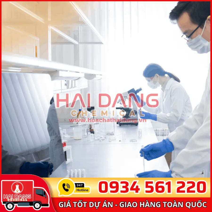 Calcium Chloride ngậm nước CaCl₂·xH₂O , lọ 500g - hãng Xilong