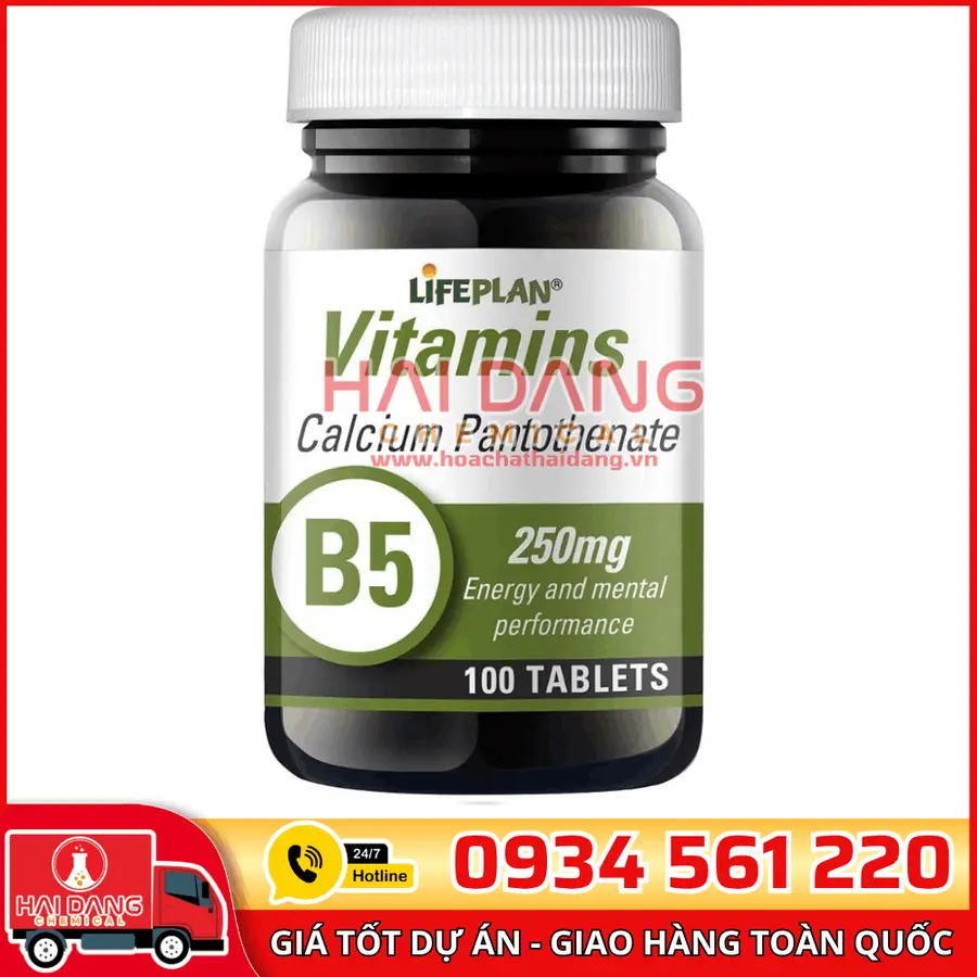 Vitamin B5 Calcium Pantothenate Anh – Dược Phẩm Chất Lượng