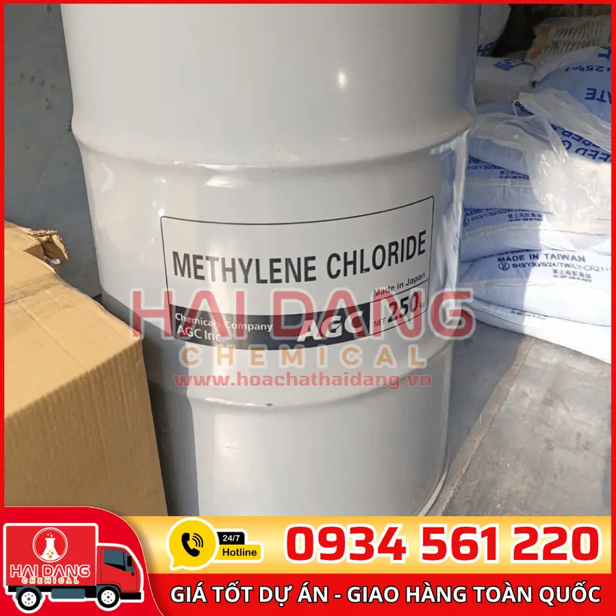 Methylene Chloride (MC) Nhật Bản 250kg